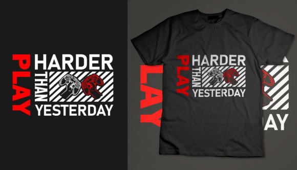 Gaming Graphics for T-Shirt Designs