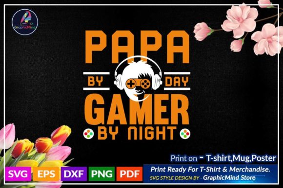 Gaming SVG Design for Crafts & Graphics