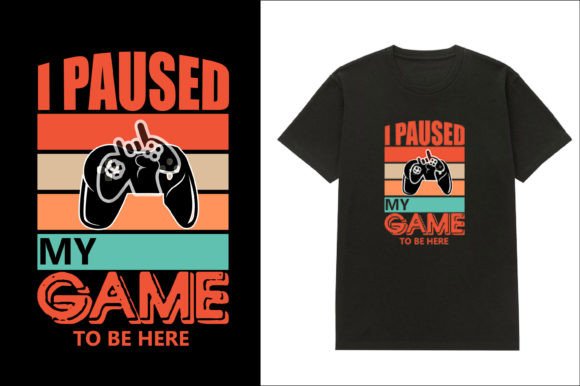Gaming T-Shirt Design 11: Graphics for T-Shirt Designs