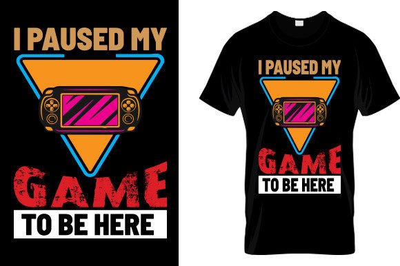 Review: Gaming Is Not a Hobby T-Shirt Design