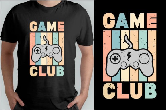 Vintage Gaming Graphics for T-Shirt Designs